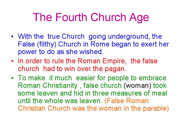The 7 Church Ages